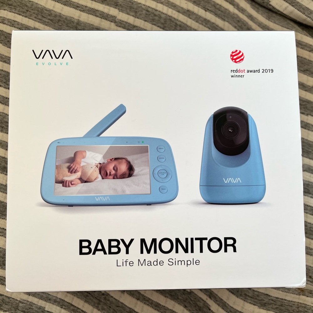 VAVA Evolve Baby Monitor in Blue